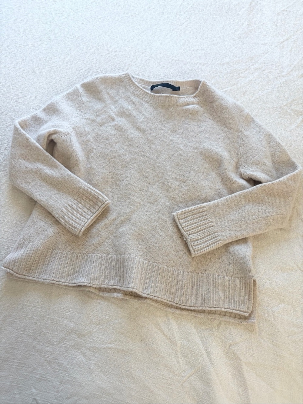 Jenni Kayne | Women's Cream Crewneck Sweater